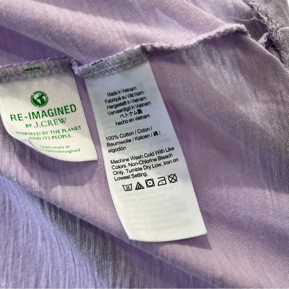 J. Crew Size M Ice Lavender Tshirt